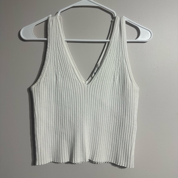 Madewell White Tank Top - Picture 1 of 3